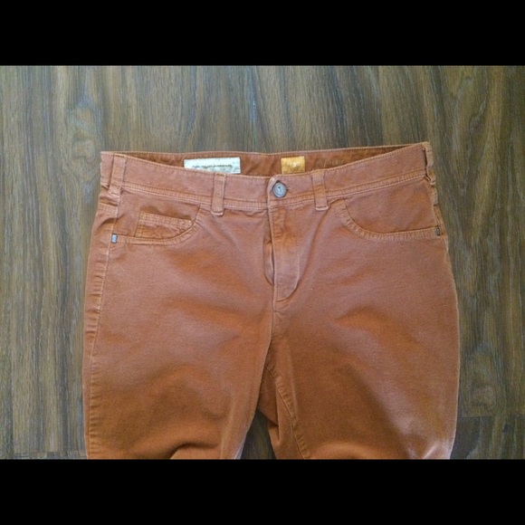 Pilcro and the Letterpress Rusty Corduroy Pants - Picture 2 of 8